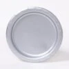 Paper Party Plates Silver (x8)