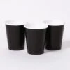 Paper Party Cups Black (x14)