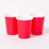 Paper Party Cups Red (x8)