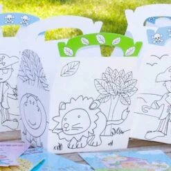 Jungle Colour In Party Boxes (x4)