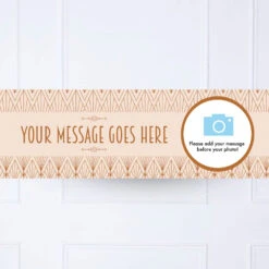 Art Deco Personalised Party Banner 7 Art Deco Personalised Party Banner -Decorations Party Shop Artdeco banners