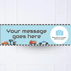 On The Road Personalised Party Banner -Decorations Party Shop Emergency4 banner5