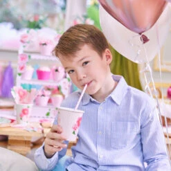 A Very English Rose Paper Party Cups (x8) -Decorations Party Shop English Rose Cup 2