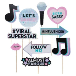 Let's Dance Photo Props -Decorations Party Shop HBLD110