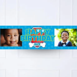 Paw Patrol Personalised Party Banner