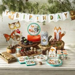 Woodland Animals Paper Centrepiece -Decorations Party Shop Lifestyle 2 041a100f 9bcf 4cff 95c9 522f2770ec96