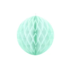 Honeycomb Paper Ball - Mint -Decorations Party Shop Mint Green 20cm