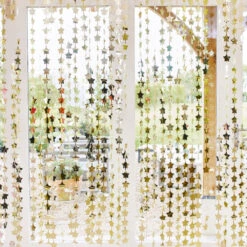 Gold Star Backdrop -Decorations Party Shop Rainbow11