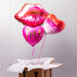 Kissey Lips Balloon Bunch