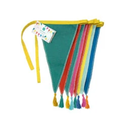 Rainbow Fabric Bunting (3m) -Decorations Party Shop rainbow fabric bunting 2